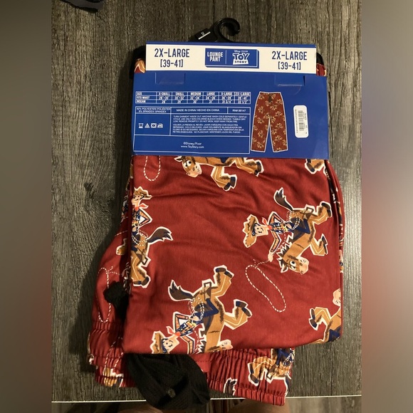 Disneys Pixar Toy Story Woody Lounge Pants - Picture 5 of 9